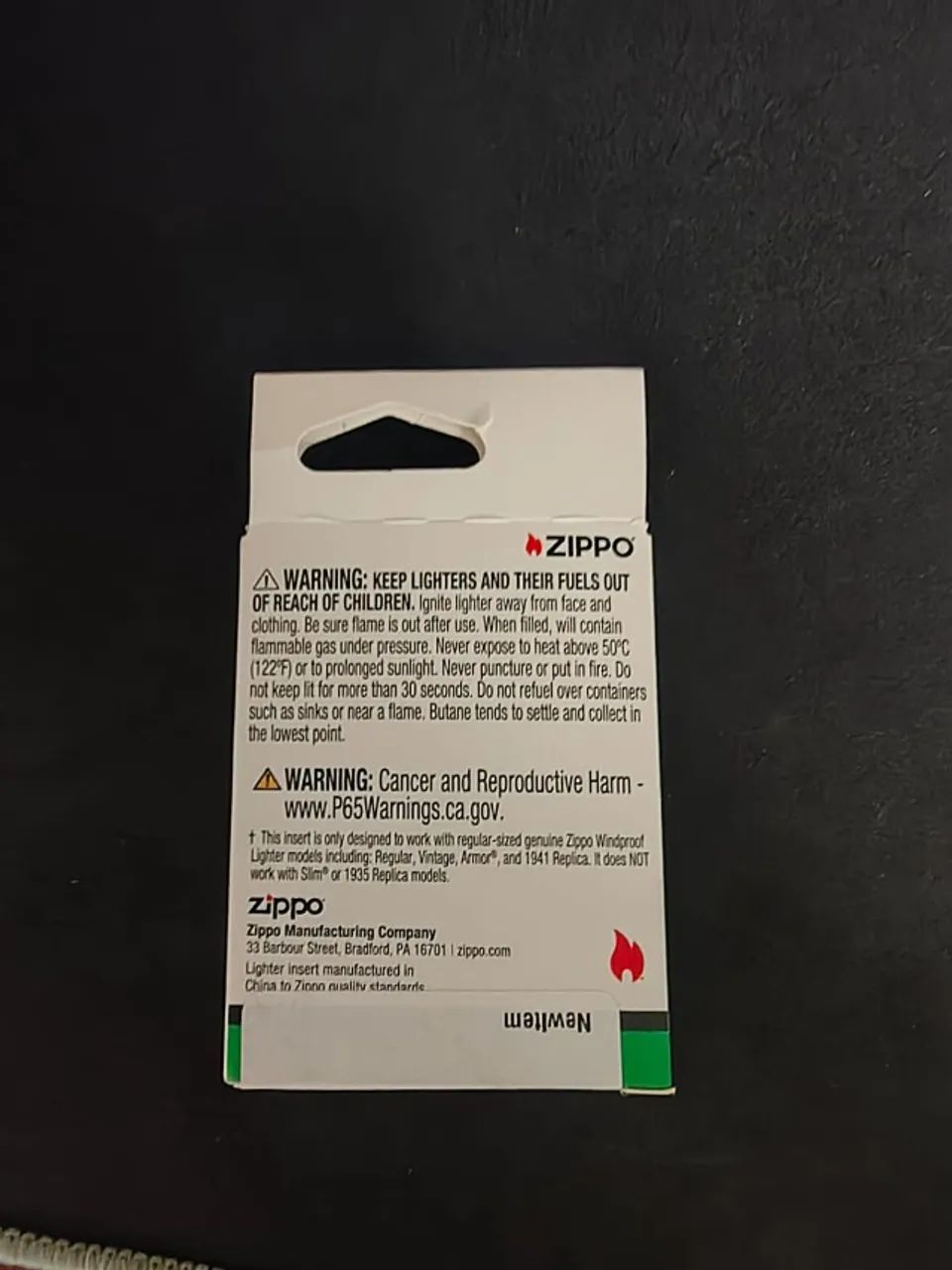 Insert de Zippo original para cachimbo de gás butano  - Foto 5