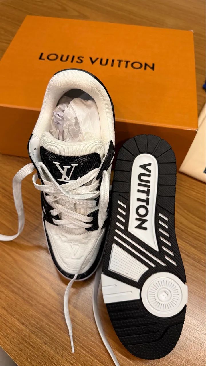  Tênis Louis Vuitton LV Trainer  - Foto 3