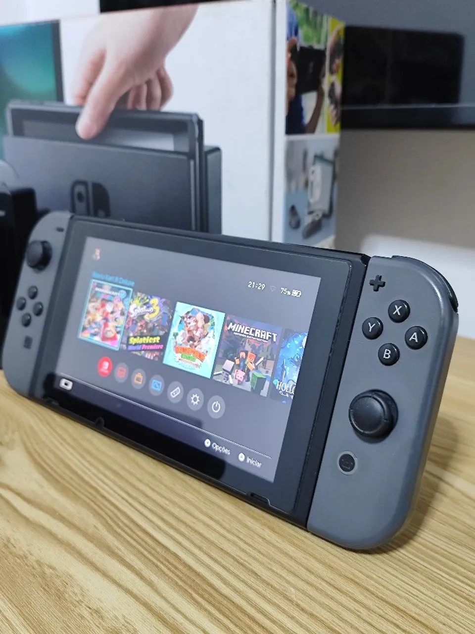 Nintendo Switch Desbloqueado com jogos - Aceito envio  - Foto 2