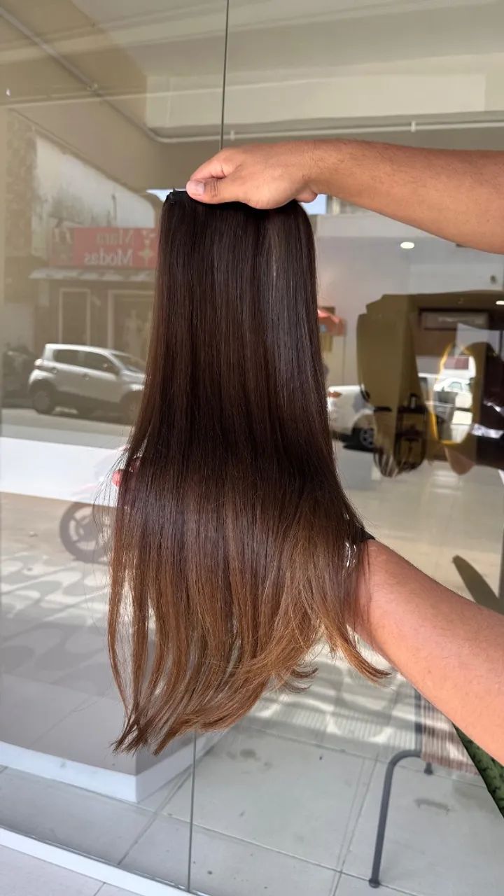 Cabelo brasileiro do Sul ,60 cm e 160 gramas  - Foto 3