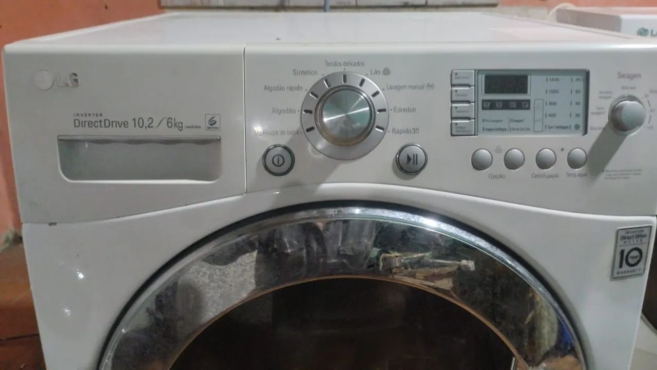 Máquina de lavar e secar LG 10, 02 kl  - Foto 3
