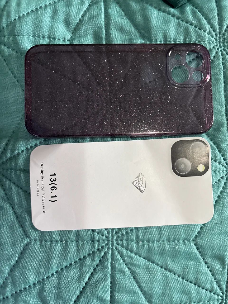 Capa de celular iPhone 13 com brilhos  - Foto 2