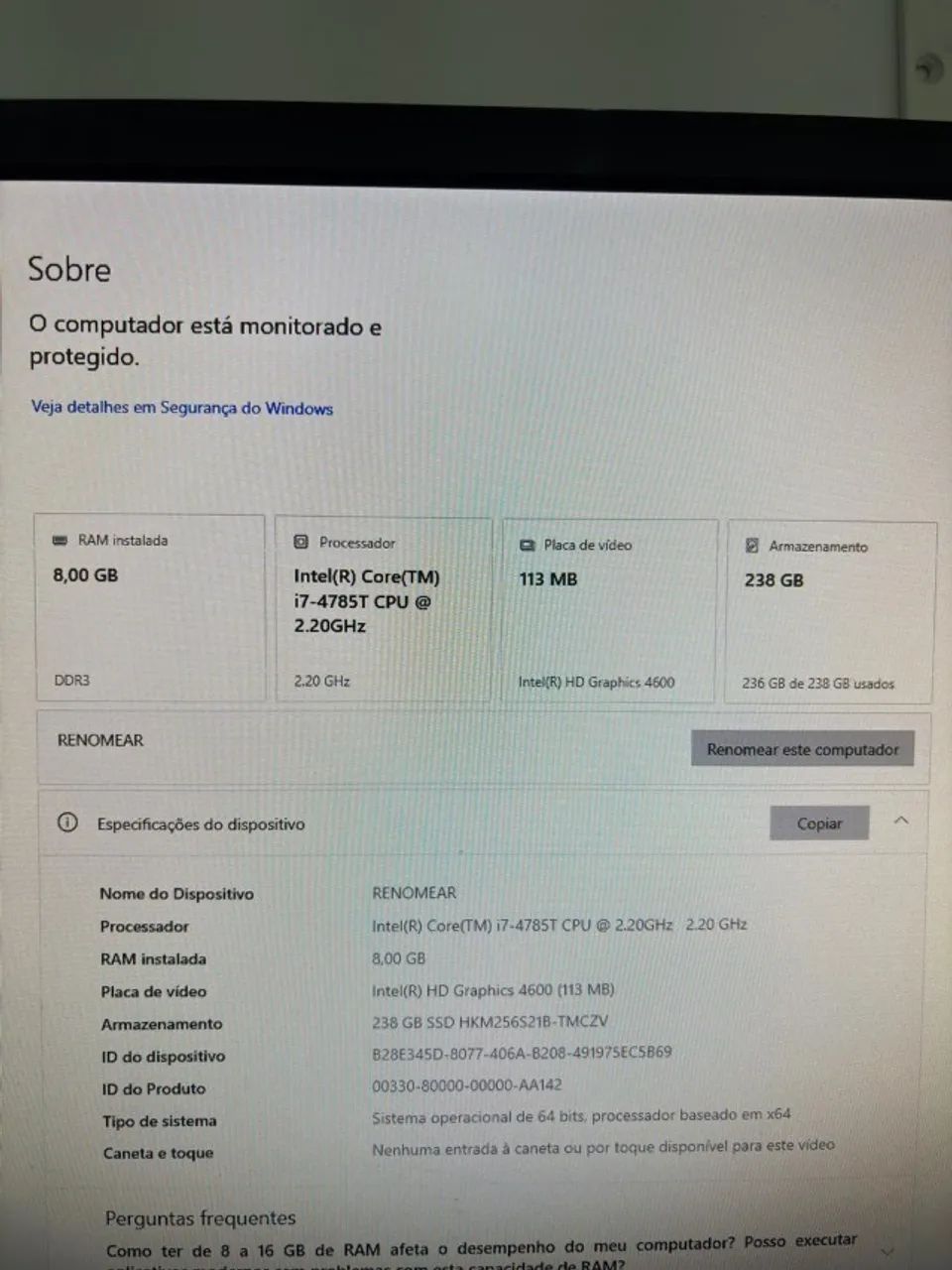 KIT COMPLETO MINI PC HP ELITEDESK 800 G1 ? PRONTO PARA USAR - Foto 3