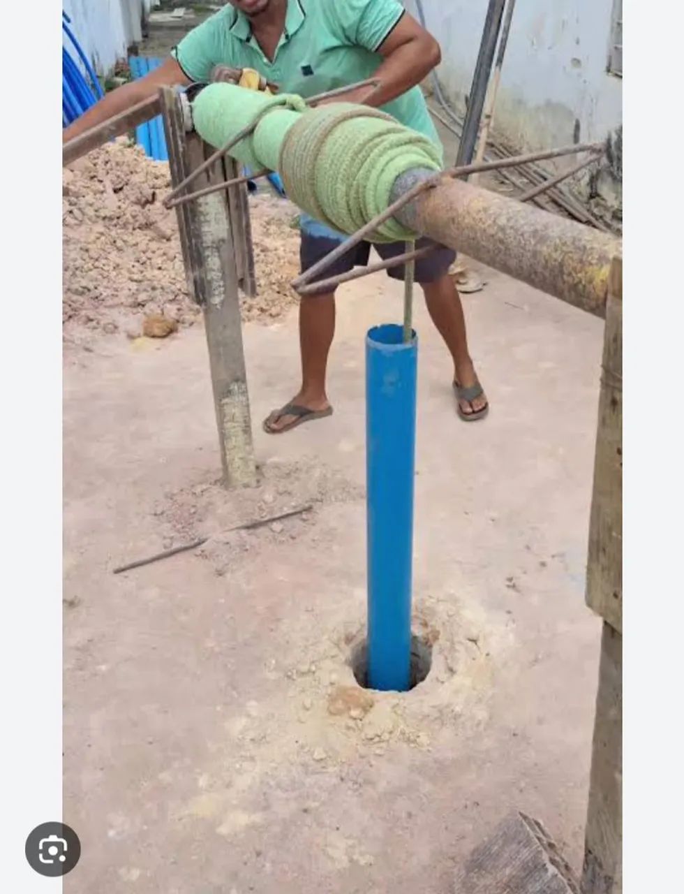 Fura- se poço artesiano e limpeza de poço 