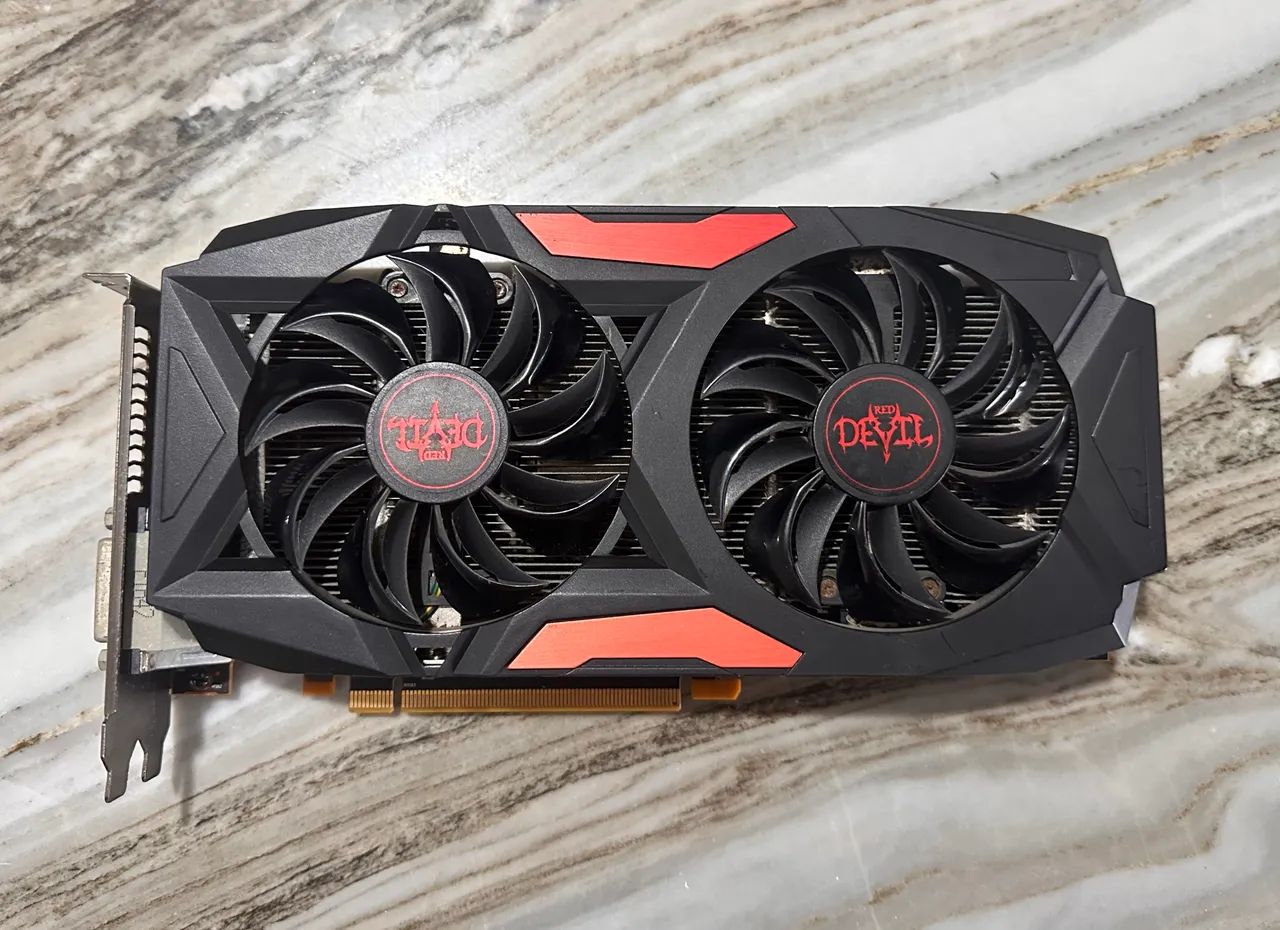 Placa de vídeo AMD RX 470 4GB Red Devil
