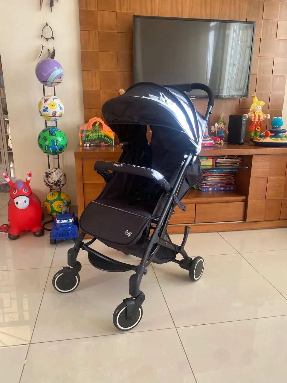 Carrinho de bebê Burigotto (articulado) - Foto 3