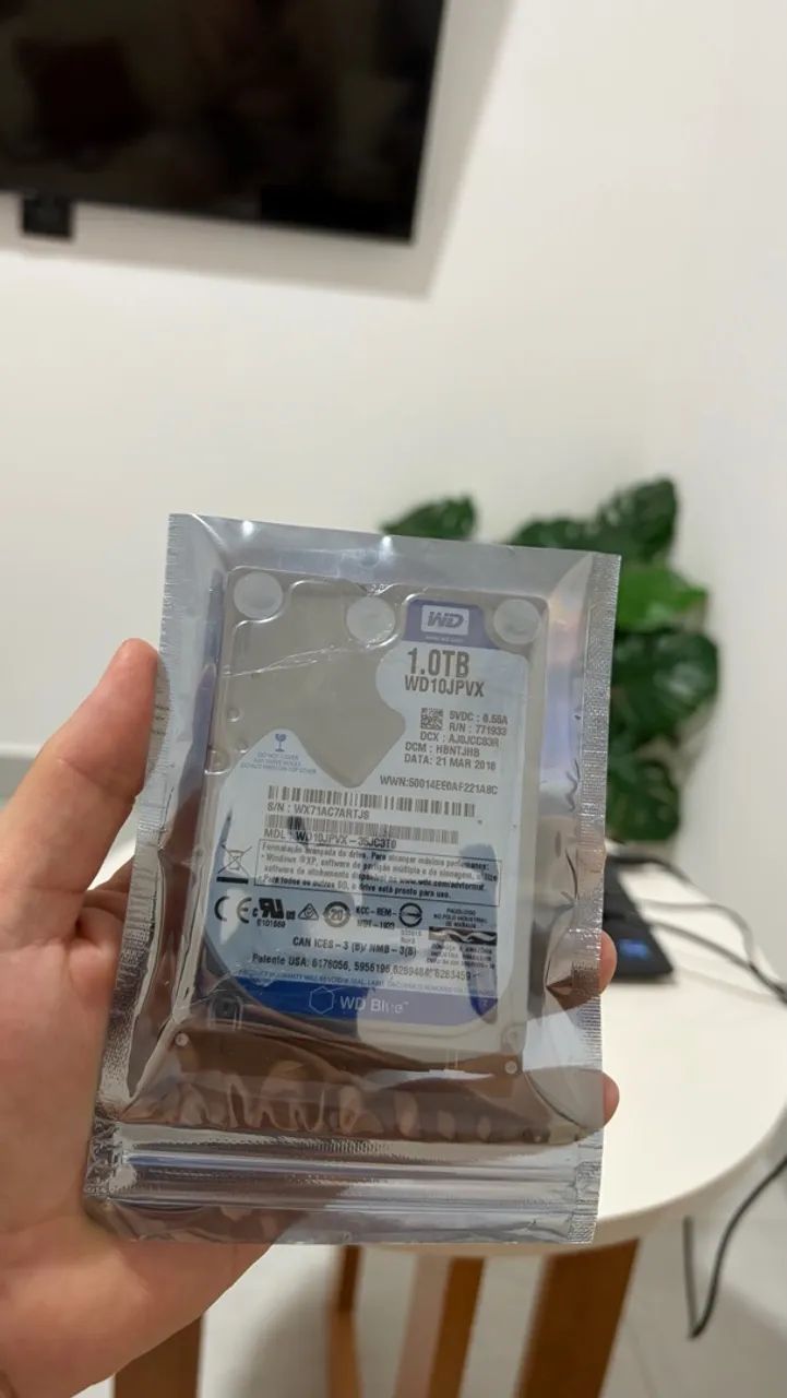 HD WD 1 Tera Novo