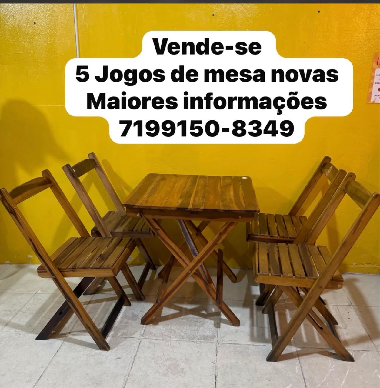 Cadeiras e mesas lanchonete  - Foto 4