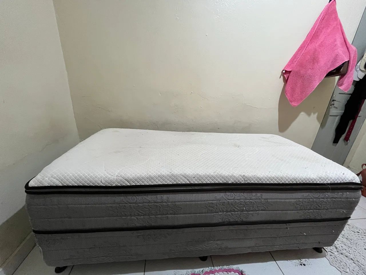 Cama de solteiro box conjugado 65082764825987120
