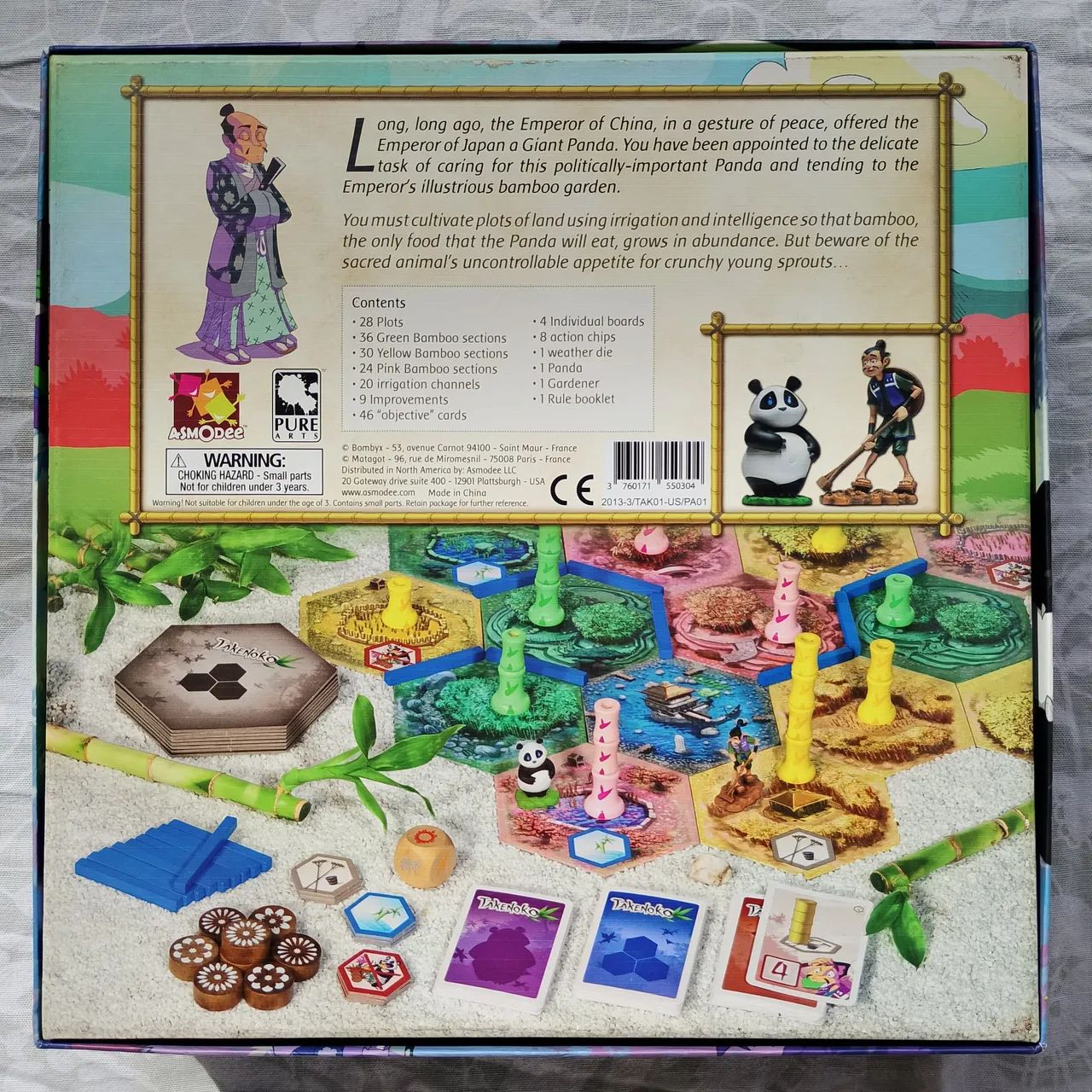 TAKENOYAMA24 CDセット Takenoko jogo de tabuleiro