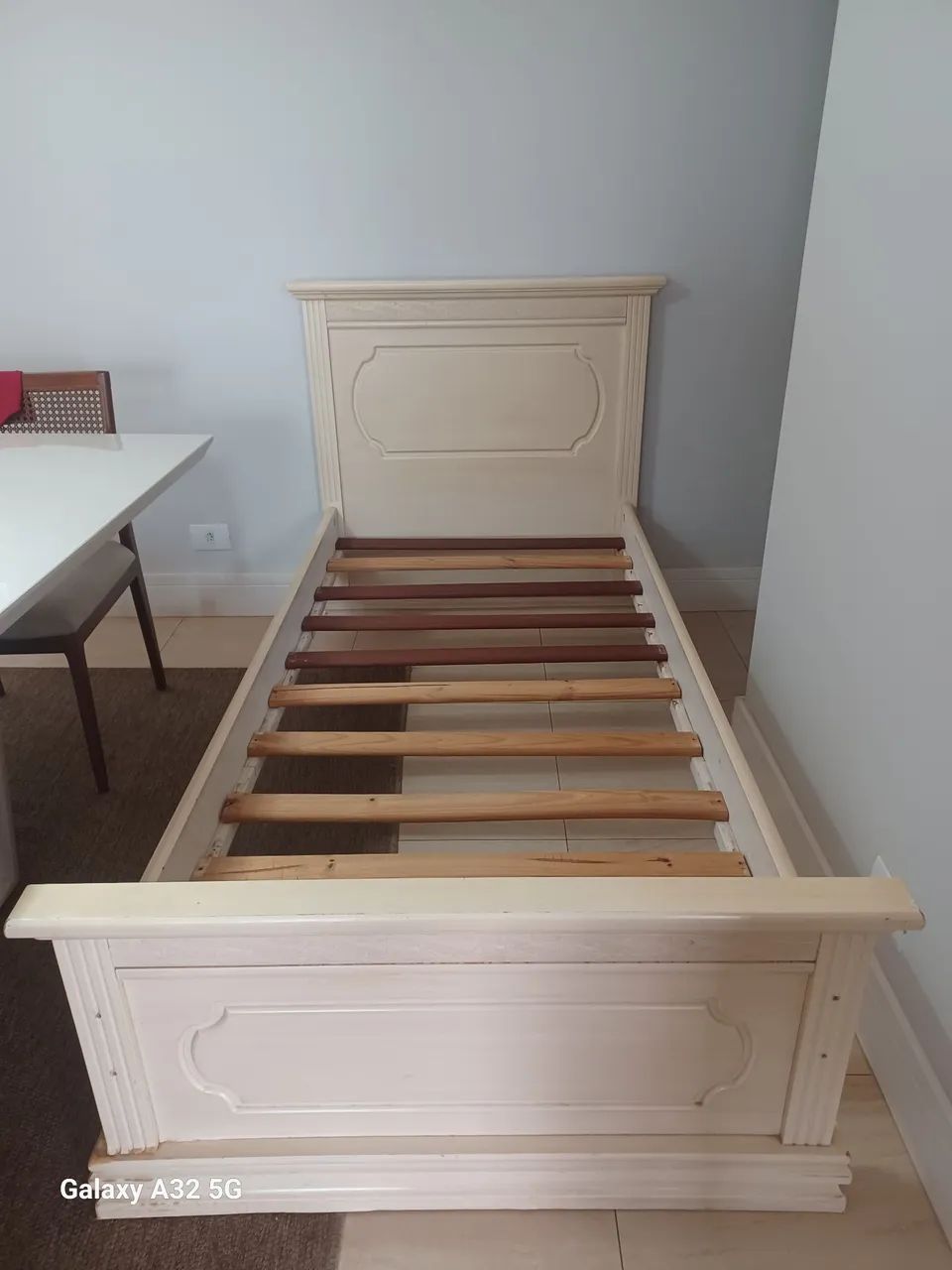 CAMA SOLTEIRO REFORÇADA   COM COLCHÃO HERVAL - Foto 2