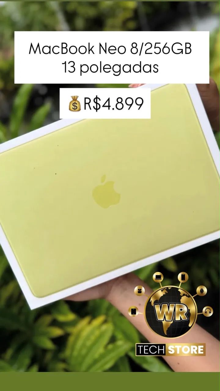 MacBook Neo 8/256 GB 13 polegadas
