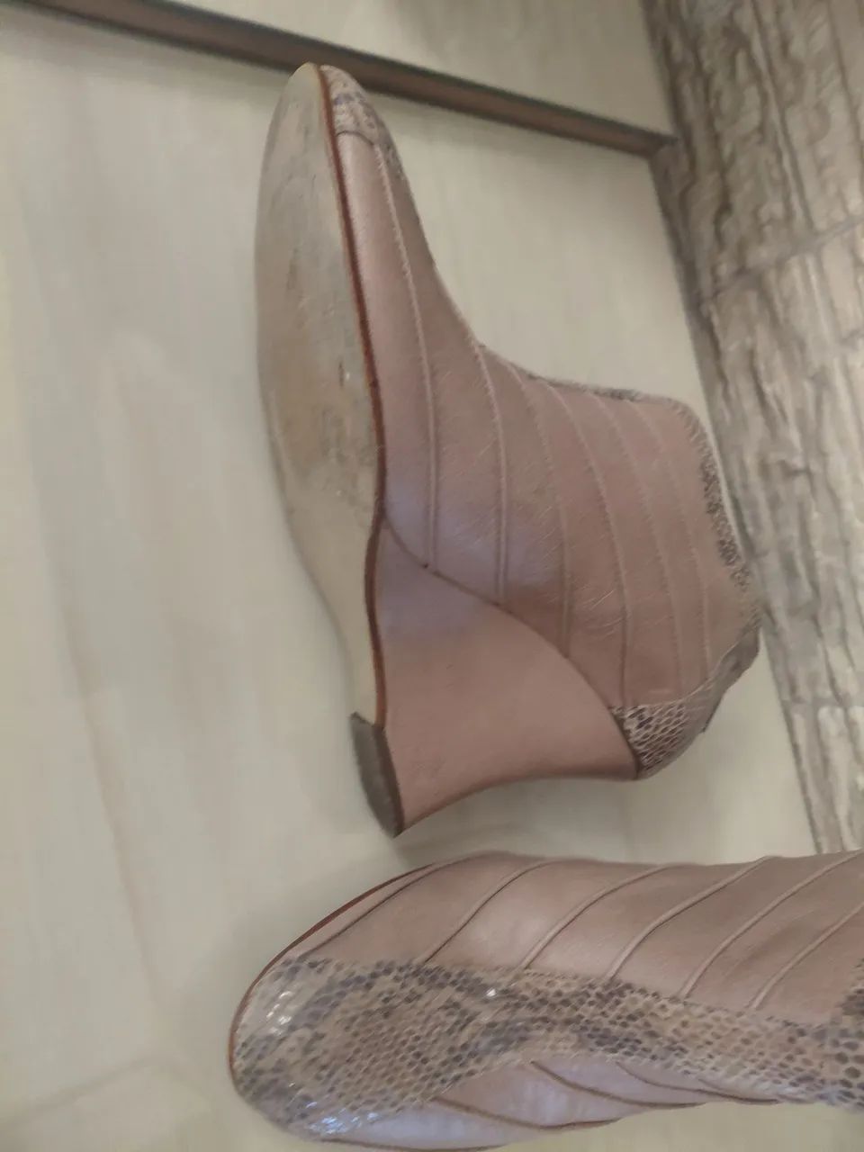 Bota de couro - Foto 4