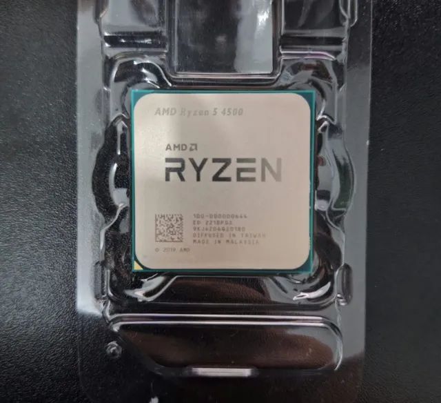 PROCESSADOR AMD RYZEN 5 4500 4.1GHZ 6/12 C/COOLER H412R DE BRINDE
