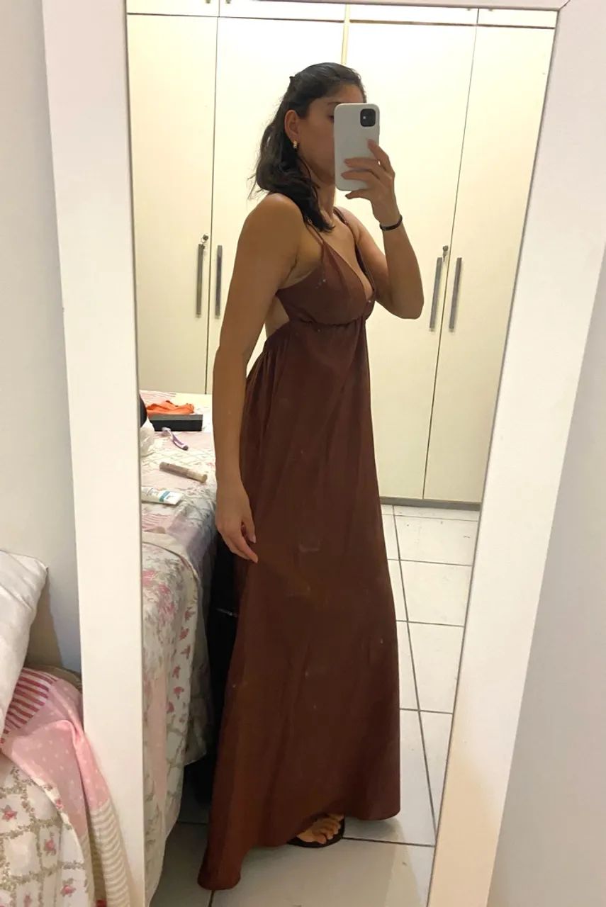 Vestido longo costas nua - Foto 2