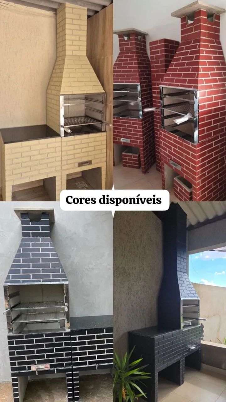 CHURRASQUEIRA COM BANCADA - Foto 5