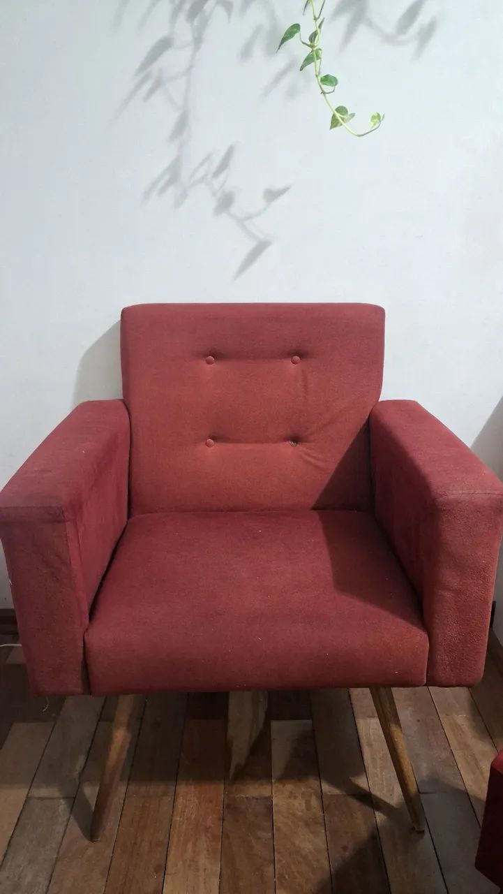 Poltrona + divã em bom uso - Foto 2