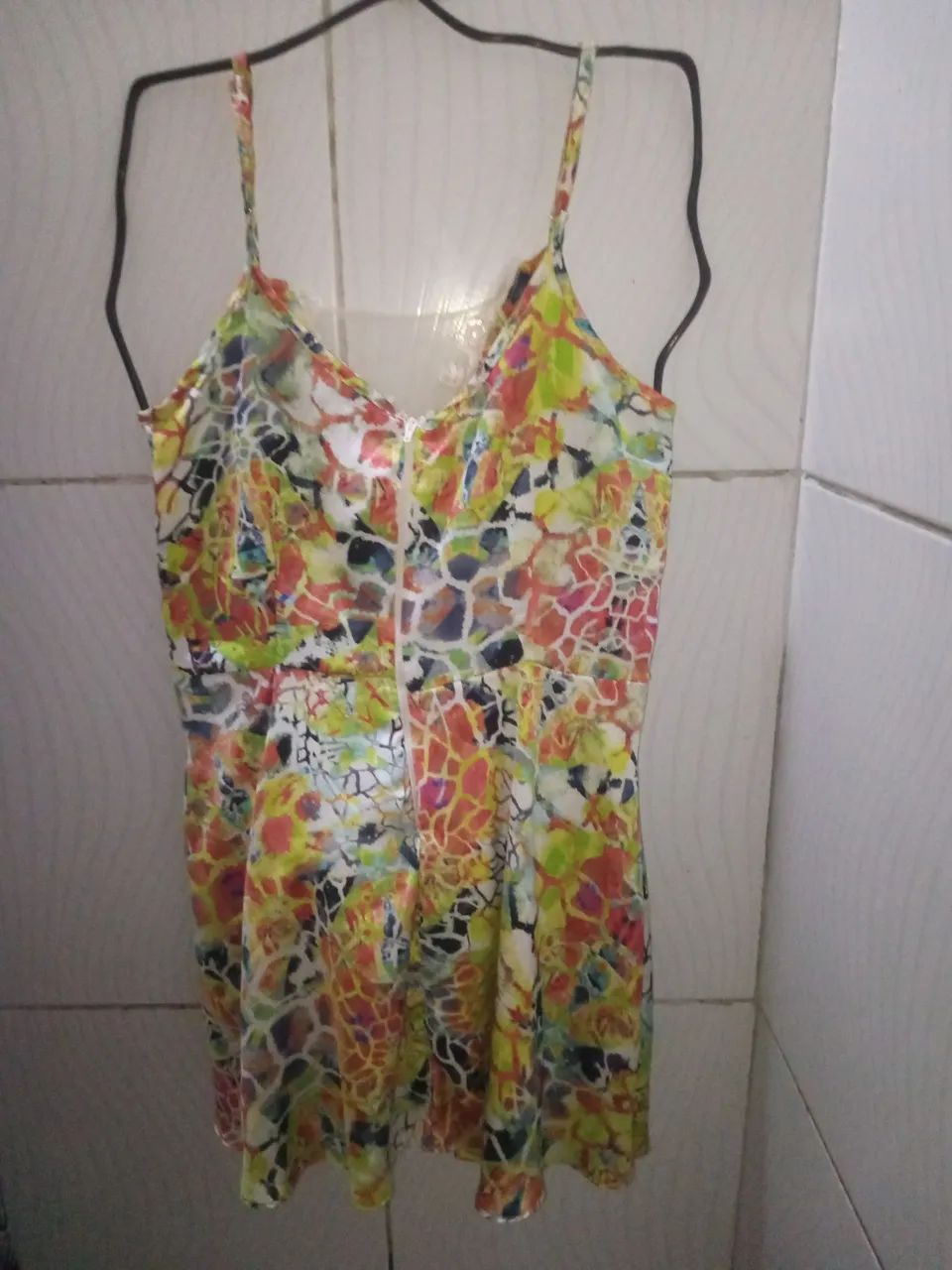 Vestido, Estampas Animal Print Feminino M - Foto 2
