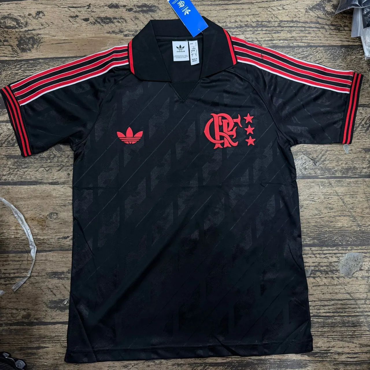 MANTO FLAMENGO FREE STYLE BLACK - Foto 2