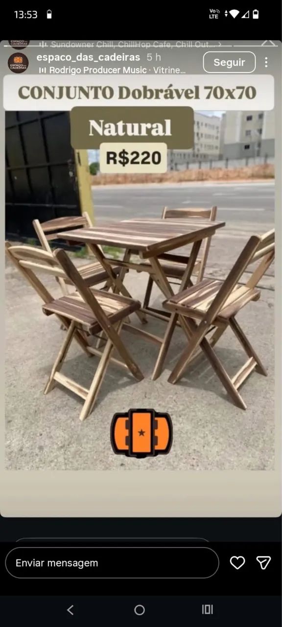 Mesas e cadeiras de bar e restaurante  - Foto 4