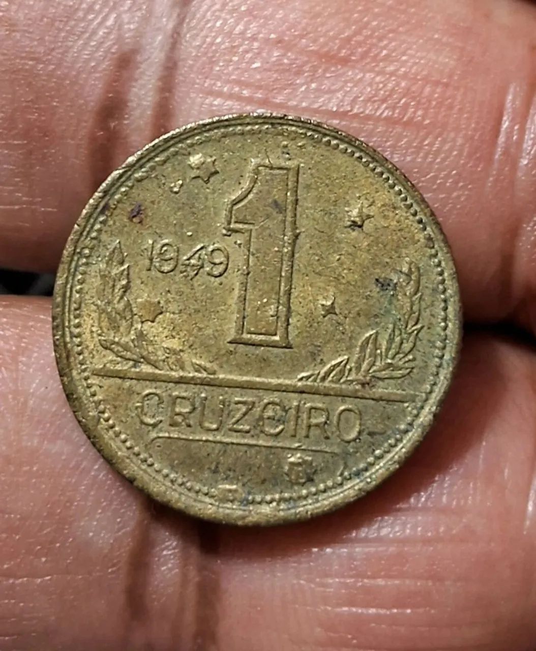 Moeda Antiga 1 Cruzeiro - 1949