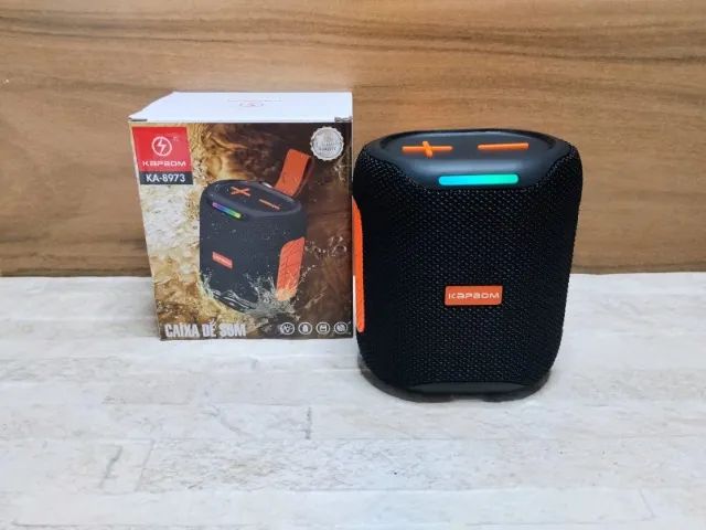 Caixa de Som Kapbom Bluetooth com Grave Muito Forte - Foto 5