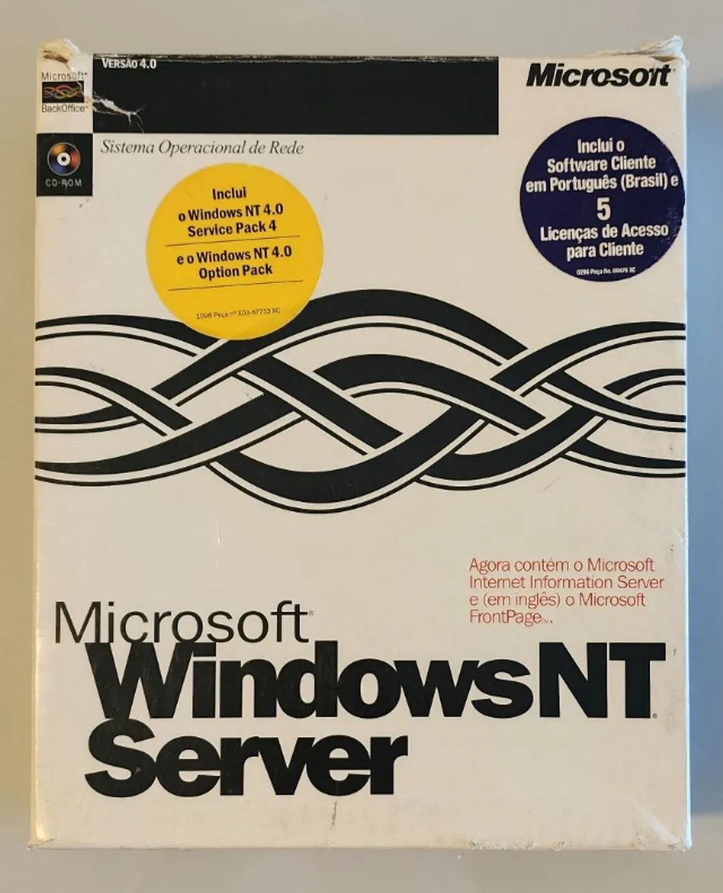 Microsoft Windows NT Server 4.0 - Original - Colecionadores