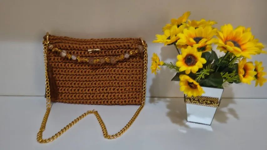 Bolsas de crochê Náutico e Fio Premium  - Foto 3