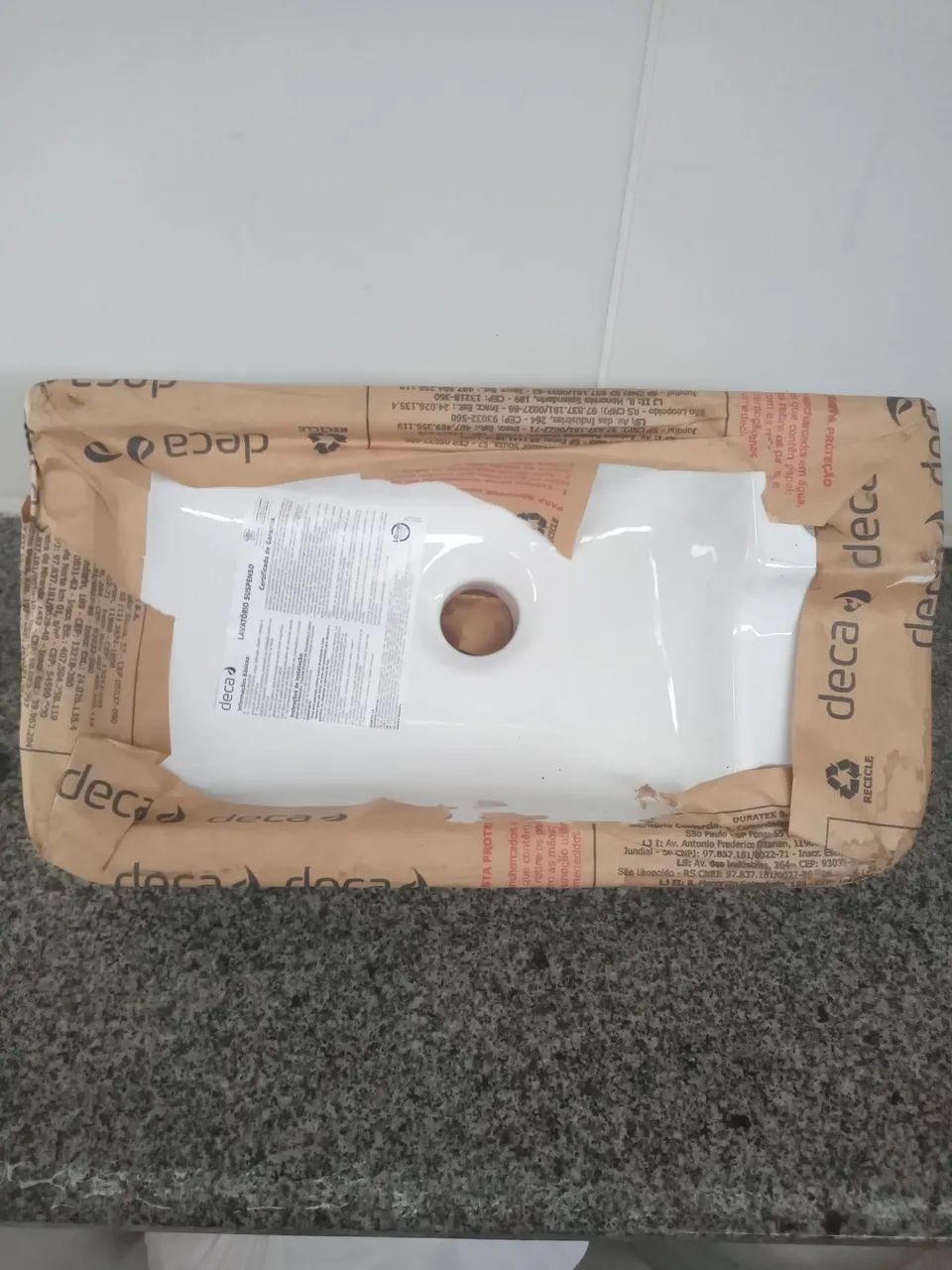 Torneira Roça lavatório mais pia Banheiro Deca.novos! - Foto 3