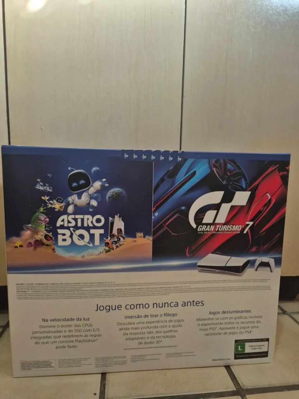 Console Sony PlayStation 5 Slim, Com Leitor de Discos, SSD 1TB(Lacrado,Nf E Garantia) - Foto 2