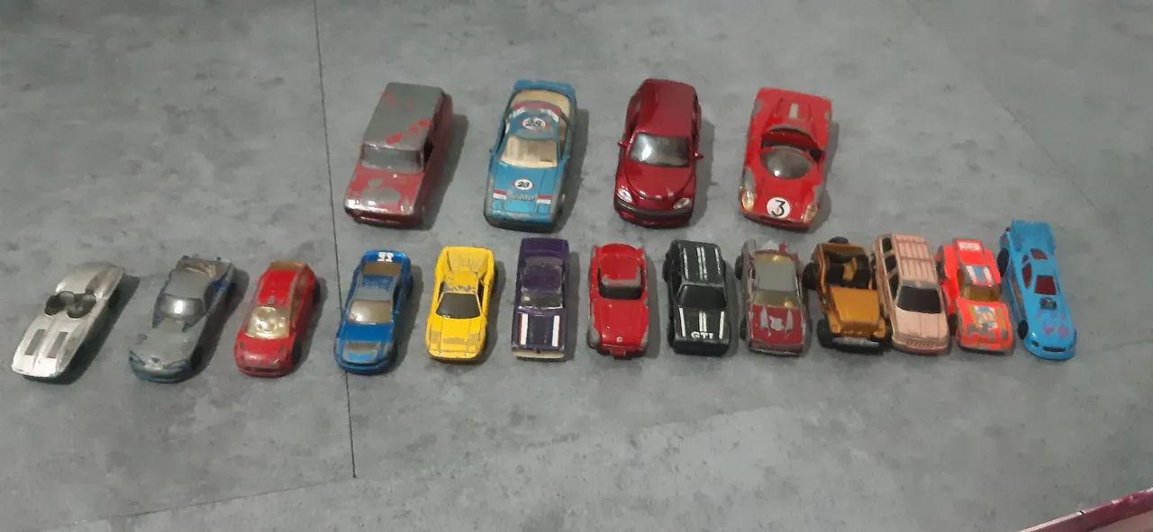 Lote de carrinhos 