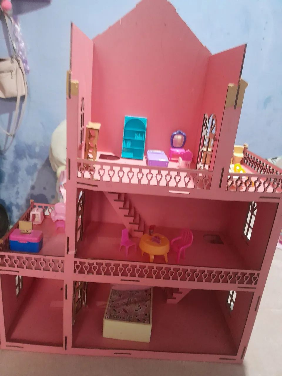 Casinha de boneca mdf