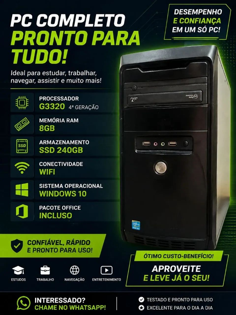 Gabinete Completo 4°Geração 