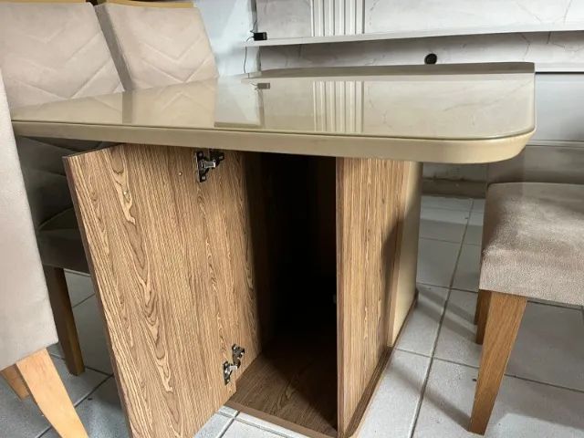 mesa de jantar retangular de 4 lugares - Foto 2
