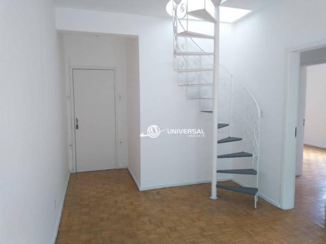 Cobertura com 3 dormitórios para alugar, 148 m² por r$ 1.800,00/mês - granbery - juiz de f - Foto 3