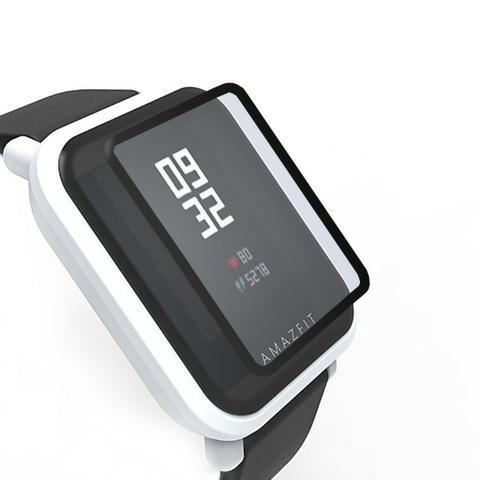 Película 5d Nano Gel Proteção Para Xiaomi Amazfit Bib Relógio Smartwatch Tela Inteira - Foto 2