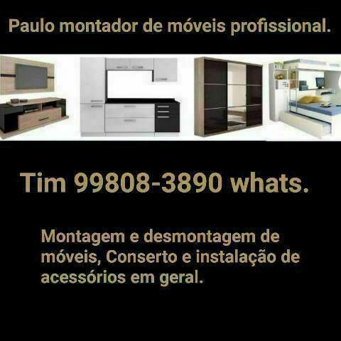 Montador de móveis profissional