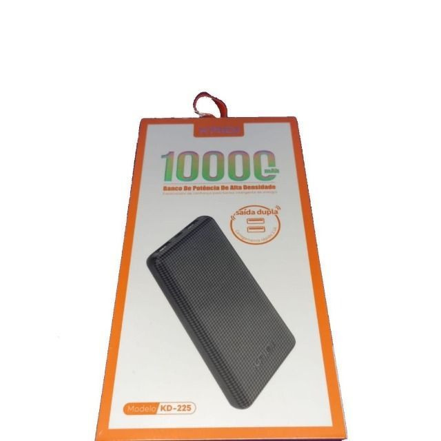Carregador power bank - bateria externa - 10.000mah - kd-225