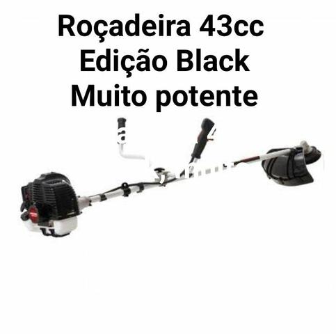 Roçadeira à gasolina 43 cilindradas, muito potente, NV C/ GARANTIA - Foto 4