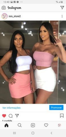 Cropped faixa lindos