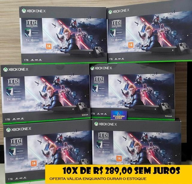Xbox One X 1Tb + Star Wars