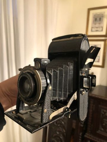 Máquina fotográfica antiga