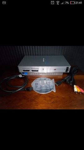 Playstation 2 Fat prata europeu (PAL). Play 2 Original bloqueado! - Foto 3