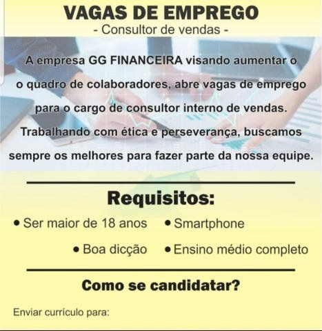 Consultor de Vendas