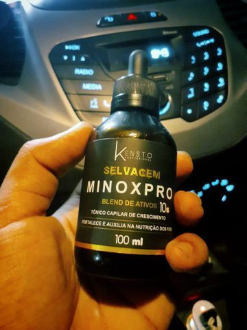 Minoxidil tônico de crescimento cabelo e barba minoxpro 100 ml Kensto PRONTA ENTREGA