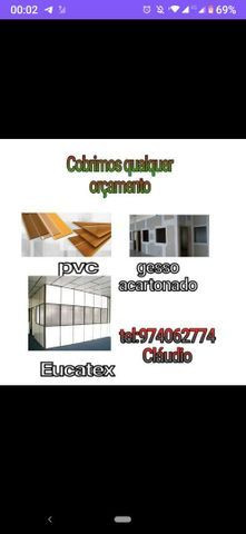 Divisórias e forros