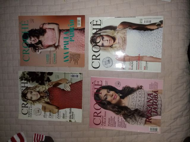 Revistas de crochê variadas - Foto 2