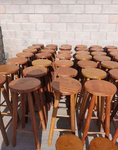 Banqueta de madeiras na mega promoção na loja (31)33545975 - Foto 3