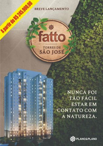 RS245.900,00 - Apartamento Fatto Torres de São José - Jundiaí - Lazer Completo - Na planta