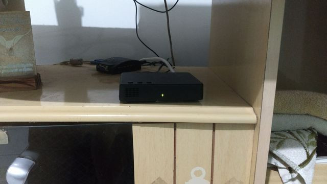 Tv/Monitor 17 polegadas lcd + receptor Intelbras+ caixinhas de som+ conversor - Foto 4